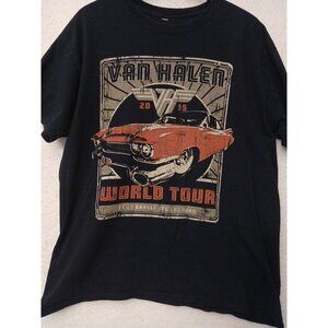 Van Halen - 2015 World Tour - “I Can Barely See The Road”  Black Shirt XL